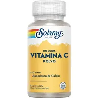 Solaray Buffered Vitamin C Powder 5000mg Palautuminen 227g