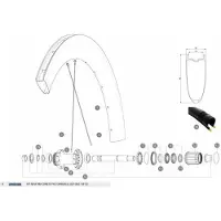 Mavic Comete Pro Carbon Sl Us Disc 20 Rear Felge