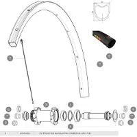 Mavic Ksyrium Pro Carbon Sl Tubular Disc Etupyörä