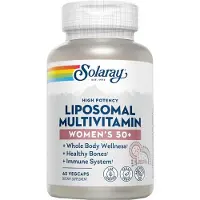 Solaray Liposomal Women´s +50 Multivitamins And Minerals Kapselit 60 Yksiköt