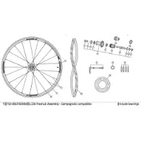 Vision Metron Sl Disc Campagnolo El336 Vapaakytkinrunko