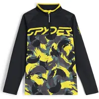 Spyder Camo Collegepaita Puolivetoketjulla