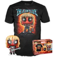 Funko POP! Deadpool & T-paita-heavy Metal
