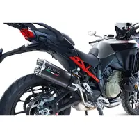 Gpr Exhaust Systems Dual Poppy Ducati Multistrada V4/s 2022-2024 Oval Homologoitu Slip On äänenvaimennin