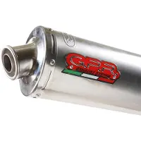Gpr Exhaust Systems Tondo/round Inox Kawasaki Zxr 1200 02-08 Hyväksytty Kierrettävä äänenvaimennin