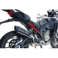 Gpr Exhaust Systems Furore Evo4 Poppy Ducati Multistrada V4/s 2022-2024 Oval Homologoitu Slip On äänenvaimennin