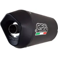 Gpr Exhaust Systems Furore Nero Ktm Duke 790 21-23 Ref:kt.107.race.fune Ei-homologoitu Slip-on äänenvaimennin