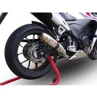 Gpr Exhaust Systems Deeptone Inox Honda Cbr500 R 2023-2024 E5 Round Homologoitu Slip On äänenvaimennin