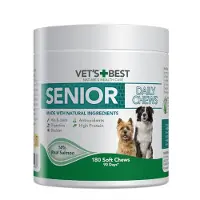Vet's Best 400g (180 tabl.) Senior Daily Chews lohi koiran lisäravinto