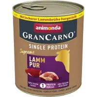 Animonda GranCarno 6x800g lammas GranCarno Adult Single Protein Supreme Animonda koiranruoka