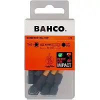 Bahco Kärkisarja iskevälle ruuvinvääntimelle 66IM/50T10C-10P; T10; 50 mm; 10 kpl.