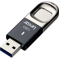 Lexar 128GB Fingerprint F35pro USB 3.2