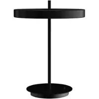 UMAGE Pöytävalaisin Asteria Table, himmennettävä, Musta, Olohuone/ruokailutila, Alumiini, Design