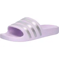 Adidas Pistokkaat 'ADILETTE AQUA' lila / hopea