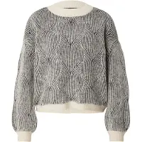 Pieces Pcjenna Ls O-Neck Knit Noos Bc - Grey - L