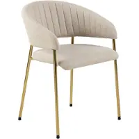 Ebuy24 Ruokailutuoli Ann, beige