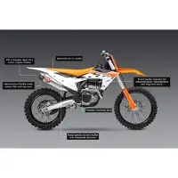 Yoshimura Usa Rs-12 Ktm 250/350sx-f Husqvarna Fc250/350 22-24 Ei-homologoitu Täydellinen Pakokaasujärjestelmä