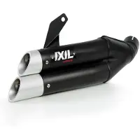 Ixil Dual Hyperlow Xl Honda Rebel Cmx 300/500 Stainless Steel Ei-homologoitu Slip-on äänenvaimennin