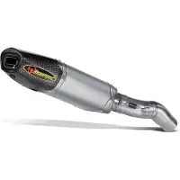 Akrapovic Slip-on Line Kawasaki Zx-6r 07/08 S-k6so5-hact Ei-homologoitu Slip-on äänenvaimennin