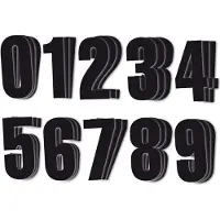 Holeshot 7900w 11 Cm Panel Number Holder 100 Pieces Grafiikkapakkaus