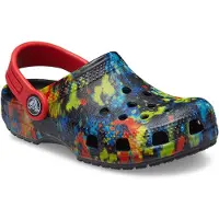 Crocs Classic Tie Dye Graphic Klompit