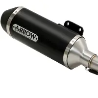 Arrow Urban Gpd 125 Abs N-max/mw 125 Abs Tricity 17-20 Aluminium&steel Homologoitu Slip On äänenvaimennin