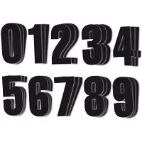 Holeshot 7900b 11 Cm Panel Number Holder 100 Pieces Grafiikkapakkaus