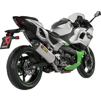 Akrapovic Slip-on Line Kawasaki Ninja 7 451 2024-2024 S-k4so9-hrt Homologoitu Slip On äänenvaimennin