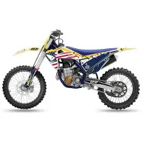 Ufo Patriot Husqvarna Tc 125 19-22 Muovisarja