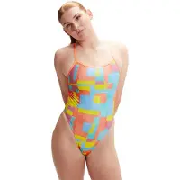 Speedo Allover Digital Vback Uimapuku