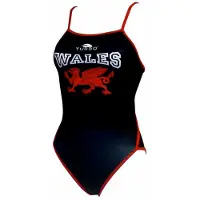 Turbo Wales Dragon Ohut Olkaimet Uimapuku