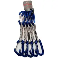 Qi´roc Elektra Recto Clip+curvo Clip+exprés Dyneema 12x120 Mm+mini Karbiinihaka 5 Yksiköt