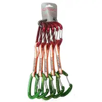 Qi´roc Wifi Straight/curve Clip+express Dyneema 10x120 Mm+mini Karbiinihaka 5 Yksiköt