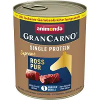 Animonda GranCarno 6x800g hevonen GranCarno Adult Single Protein Supreme Animonda koiranruoka