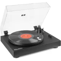 Audizio RP340 Hi-Fi -levysoitin HQ Musta