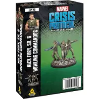 Atomic Mass Games Mcp: Nick Fury Sr & The Howling Commandos-figuuri