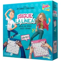 Asmodee Sigue La Línea! Lautapeli Espanja