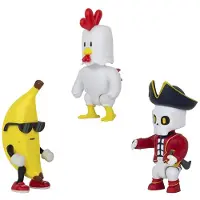 Stumble Guys Toimintahahmo 7.5 Cm 3 Yksiköt