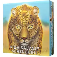 Asmodee Vida Salvaje Serengeti Lautapeli Espanjankielinen Versio