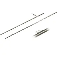 Picasso Platinum Sandvik America Shark Fins 7.5 Mm Yksittäinen Flopper Harppuunan Varsi