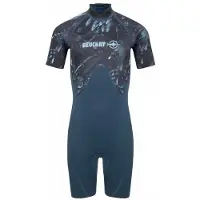 BEUCHAT Atoll Junior Back Zip 2 Mm Lyhythihainen Shorty-märkäpuku