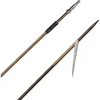 Salvimar 45 Degree Angle Inox 17-4ph Sistema Vuoto Yksittäinen Flopper Pneumaattinen Harppuunan Varsi 7 Mm