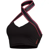 Speedo Solid Halter Crop Top Bikinitoppi