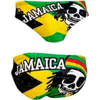 Turbo Jamaica Skull Vintage 2013 Waterpolo Uimahousut