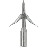 Salvimar Short Stainless Steel Harpoon Keihäänkärki 5 Yksiköt
