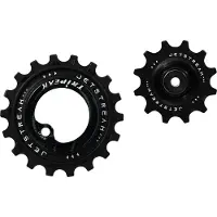 Tripeak Oversized -rissat Jetstream pro keraamiset laakerit Shimano 91XX 12T/18T Musta