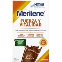 MERITENE Voimaa Ja Elinvoimaa 15x30 G Ravintolisä Suklaa