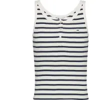 Tommy Hilfiger Button Hihaton T-paita