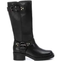 Xti for woman. 14299701-NEGRO Boots Black (36), Flat, Zip, Casual