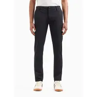 Armani Exchange for man. 8NZP49ZNYZZ1200 Logo trousers black (28), Casual, Polyamide